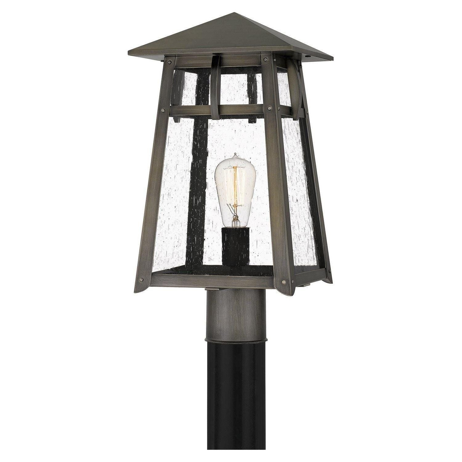 Quoizel - Merle Outdoor Post Mount - MRL9009BBR - Canada Light Shop