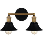 Quoizel - Trafalgar Vanity Light - TRF8615MBK - Canada Light Shop