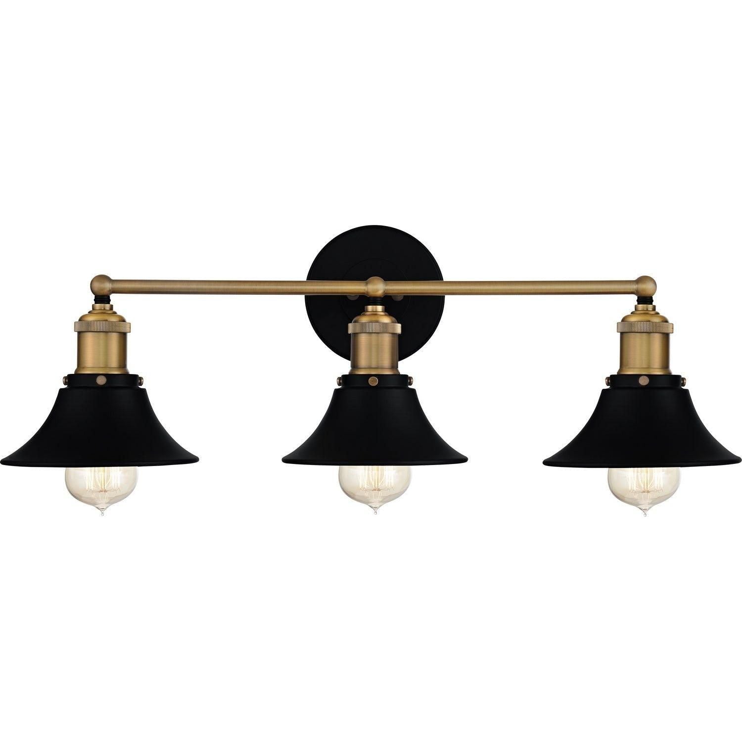 Quoizel - Trafalgar Vanity Light - TRF8624MBK - Canada Light Shop