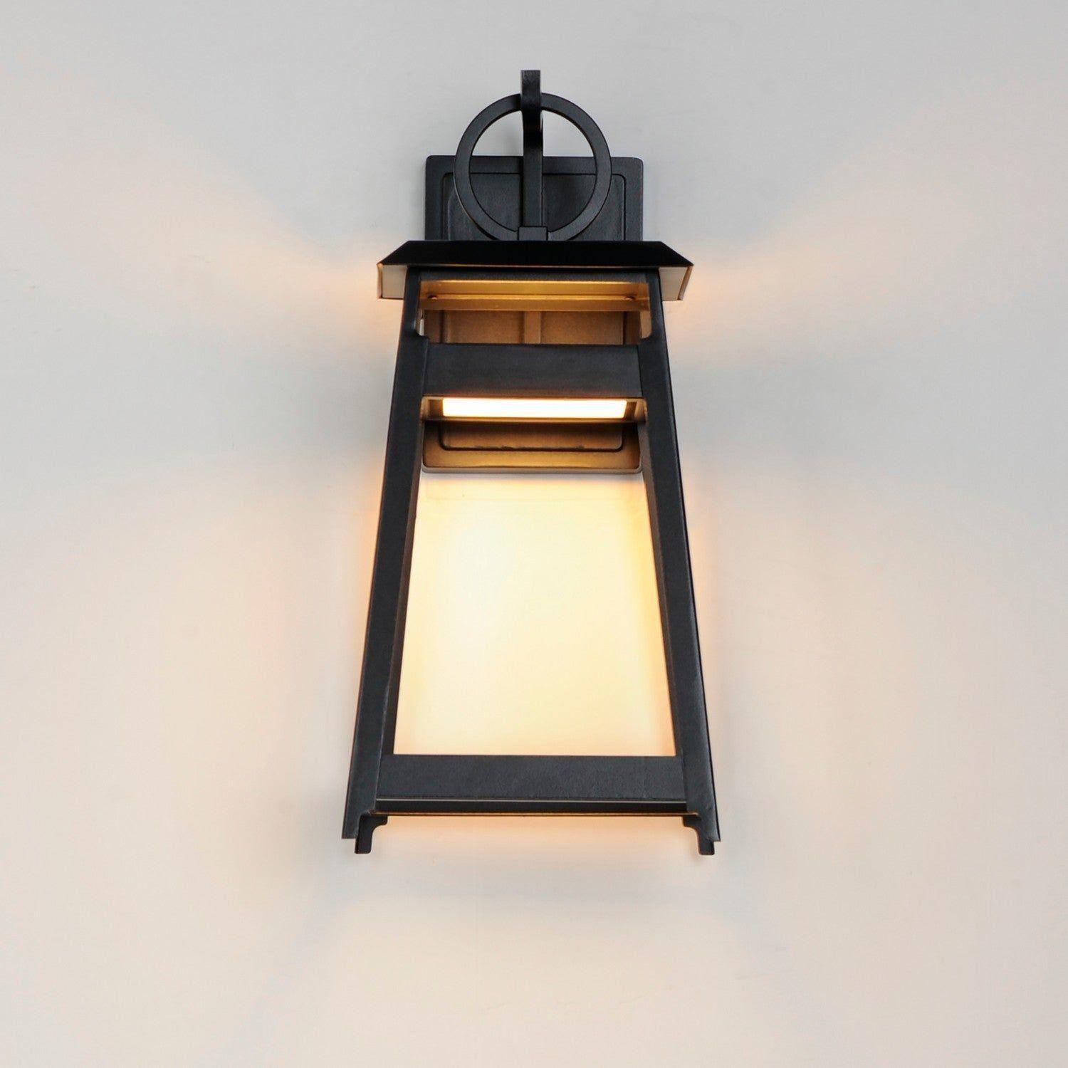 Maxim Lighting - Pagoda LED Outdoor Wall Sconce - 30742BK - Canada Light Shop