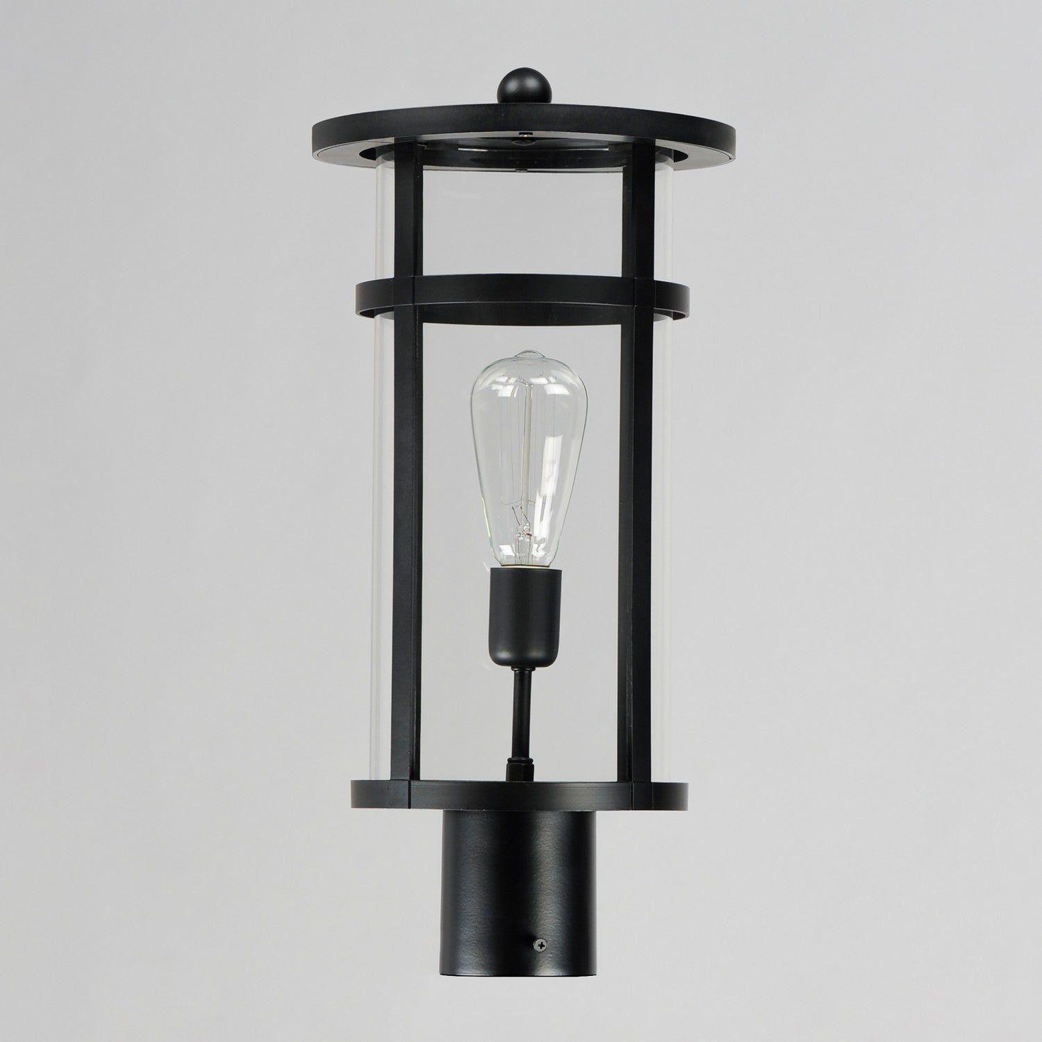 Maxim Lighting - Clyde Vivex Post Lantern - 40620CLBK - Canada Light Shop