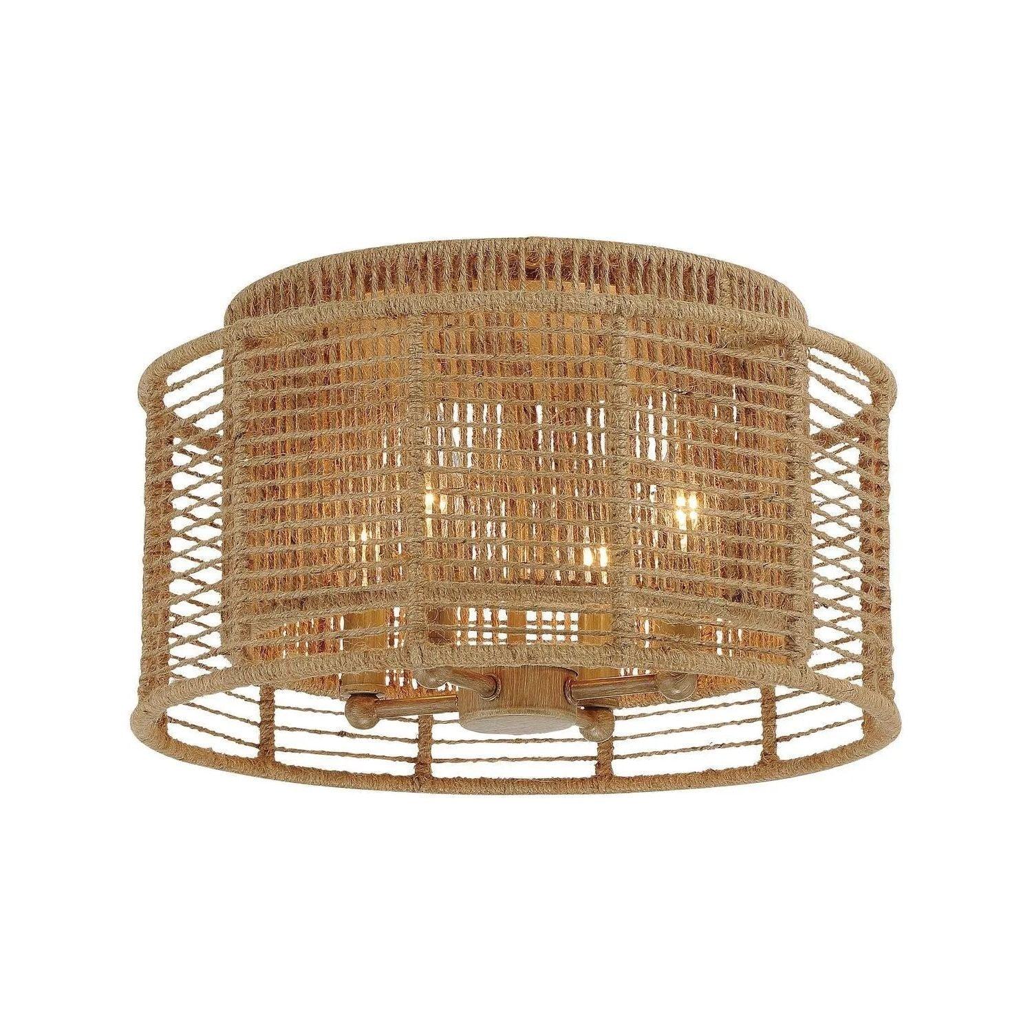 Crystorama - Jayna Ceiling Mount - JAY-A5000-BS - Canada Light Shop