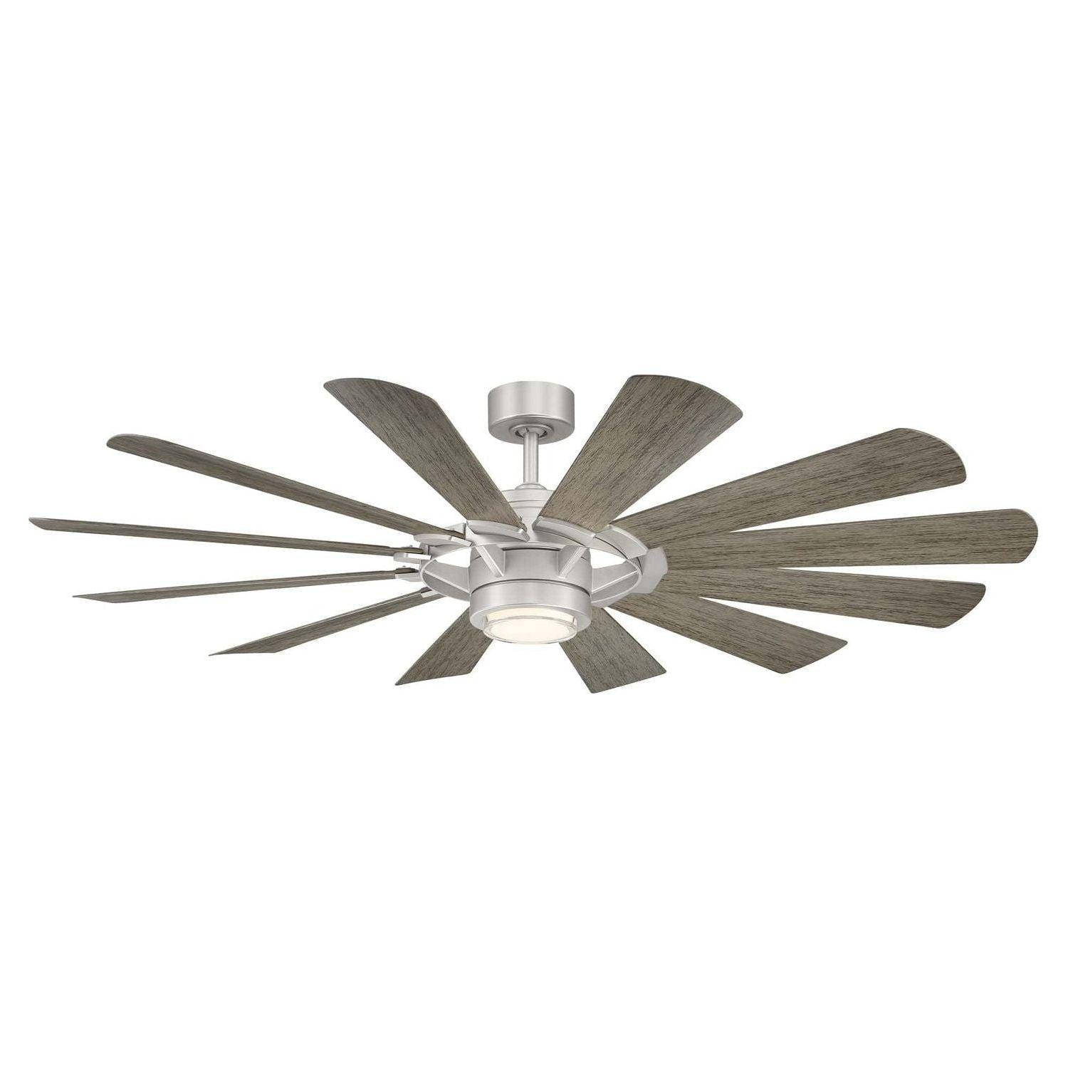 Modern Forms - Wynd Mill Ceiling Fan - FR-W2201-65L-ST/WW - Canada Light Shop