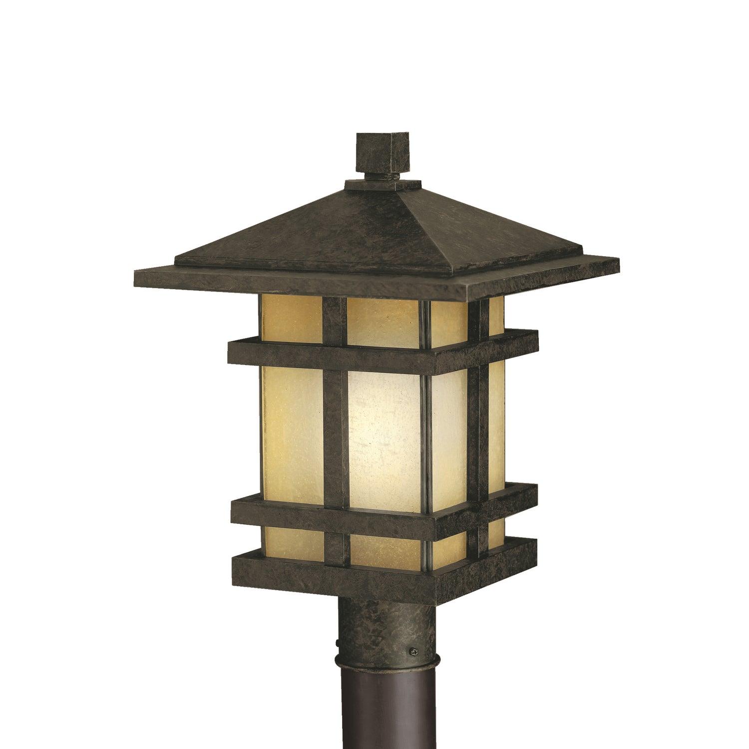 Kichler - Cross Creek Outdoor Post Mount - 9529AGZ - Canada Light Shop