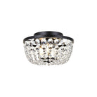 Elegant Lighting - Cora Flush Mount - 1109F10BK - Canada Light Shop