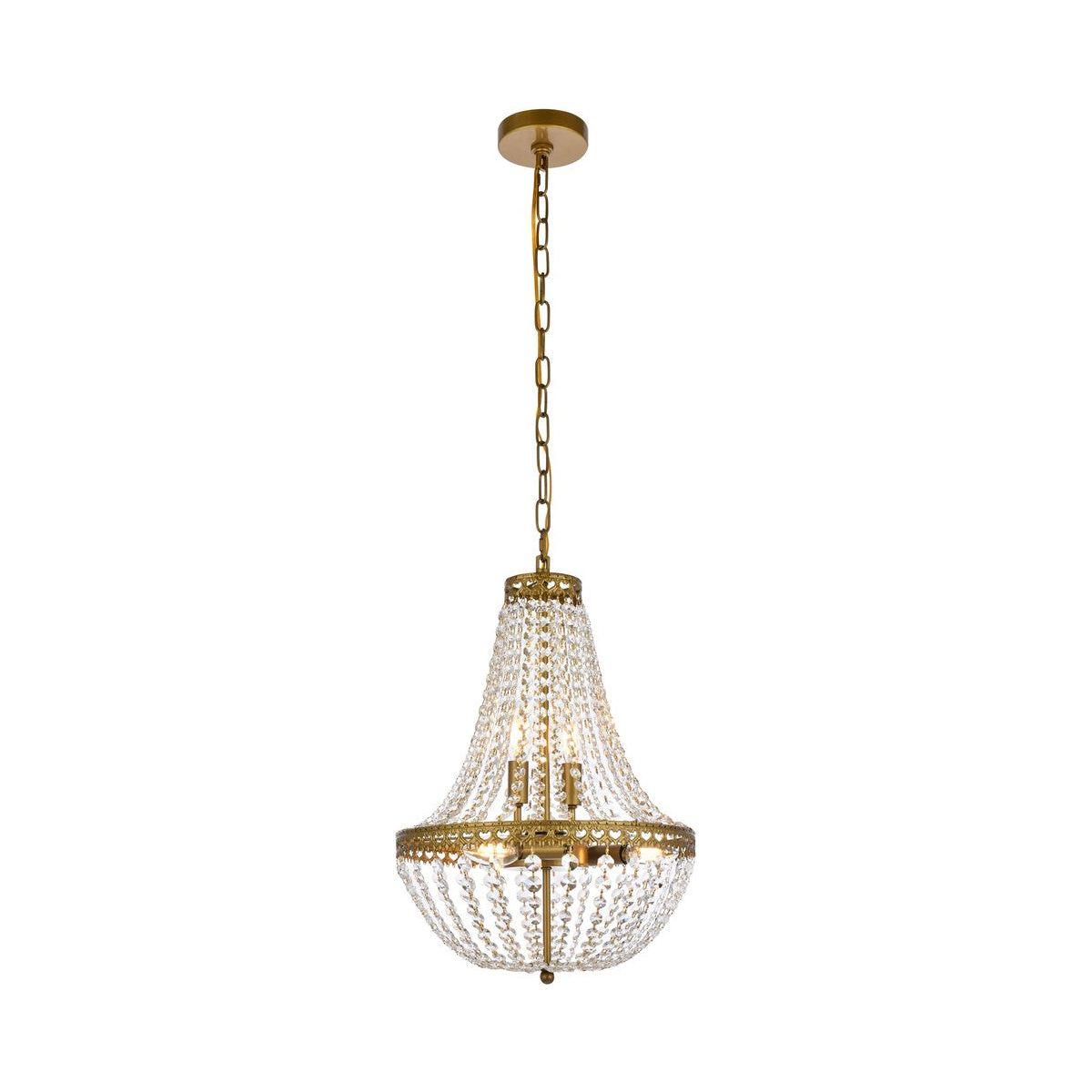 Elegant Lighting - Valeria Pendant - 1113D14BR - Canada Light Shop