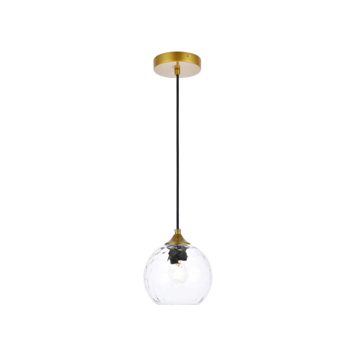 Elegant Lighting - Cashel Pendant - LD2280BR - Canada Light Shop