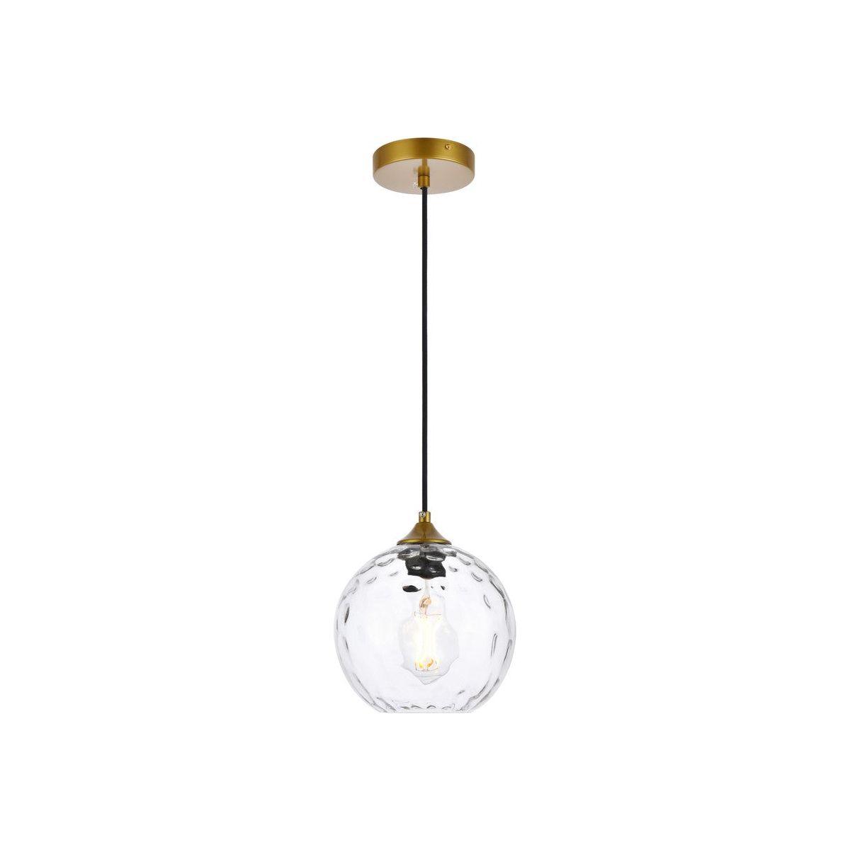 Elegant Lighting - Cashel Pendant - LD2281BR - Canada Light Shop