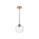 Elegant Lighting - Cashel Pendant - LD2281BR - Canada Light Shop
