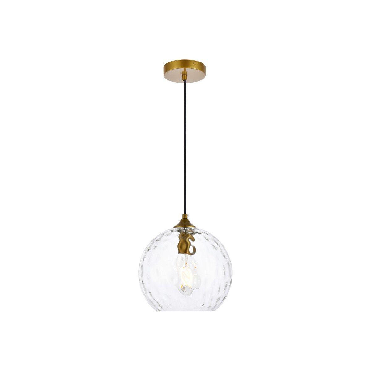 Elegant Lighting - Cashel Pendant - LD2282BR - Canada Light Shop