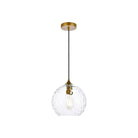Elegant Lighting - Cashel Pendant - LD2282BR - Canada Light Shop