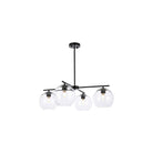 Elegant Lighting - Opus Pendant - LD2331BK - Canada Light Shop