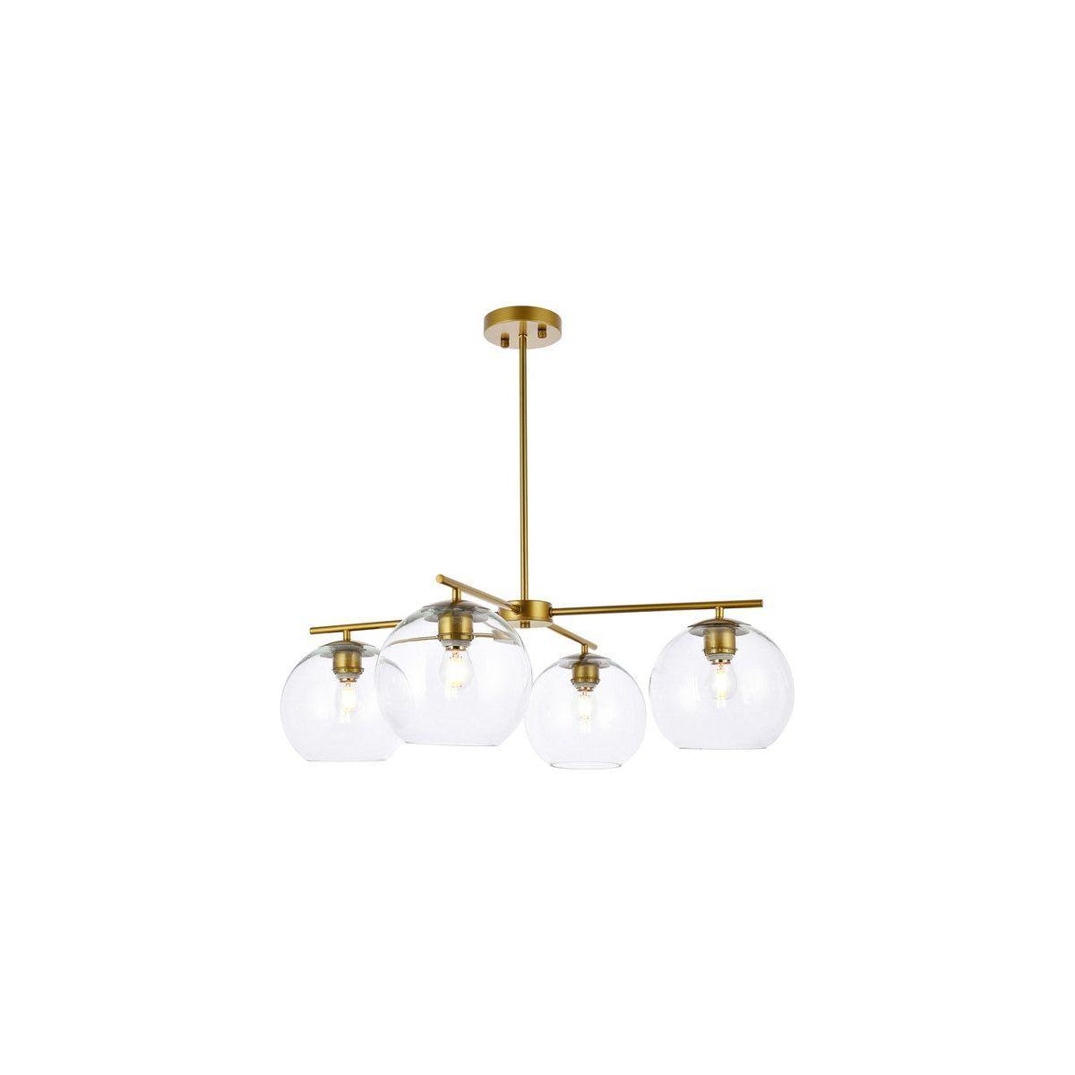 Elegant Lighting - Opus Pendant - LD2331BR - Canada Light Shop
