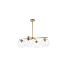 Elegant Lighting - Opus Pendant - LD2331BR - Canada Light Shop