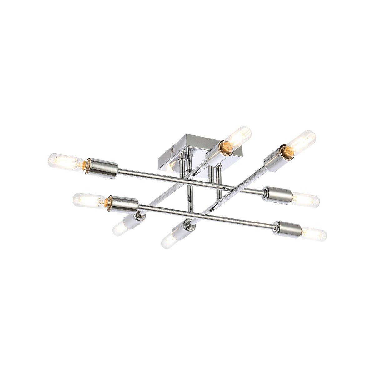 Elegant Lighting - Script Flush Mount - LD2351C - Canada Light Shop