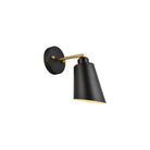 Elegant Lighting - Halycon Wall Sconce - LD2354BK - Canada Light Shop
