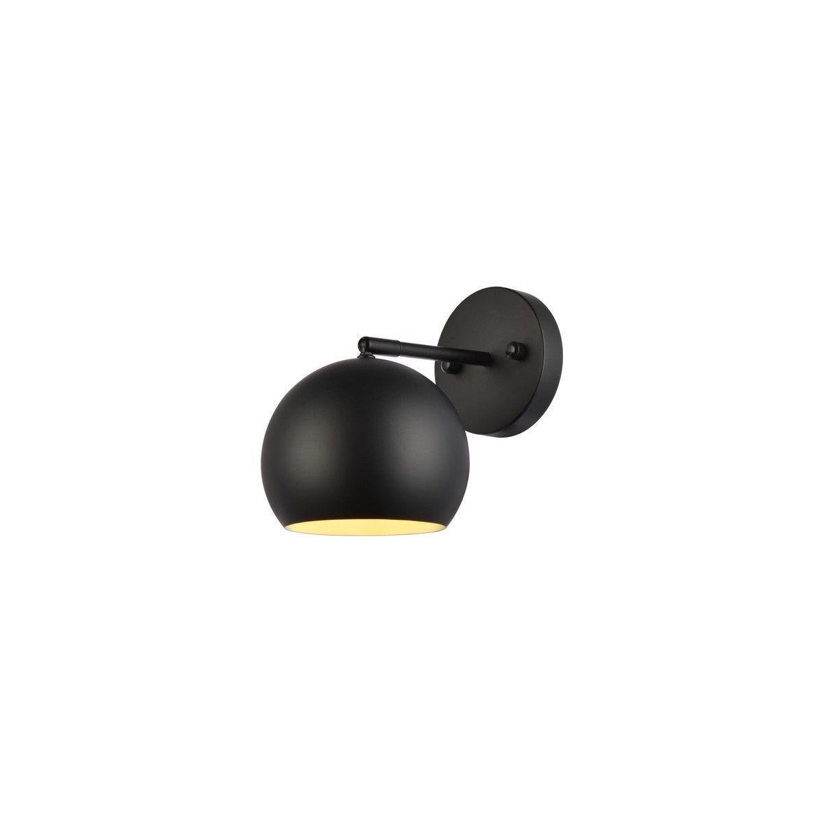 Elegant Lighting - Othello Wall Sconce - LD2355BK - Canada Light Shop