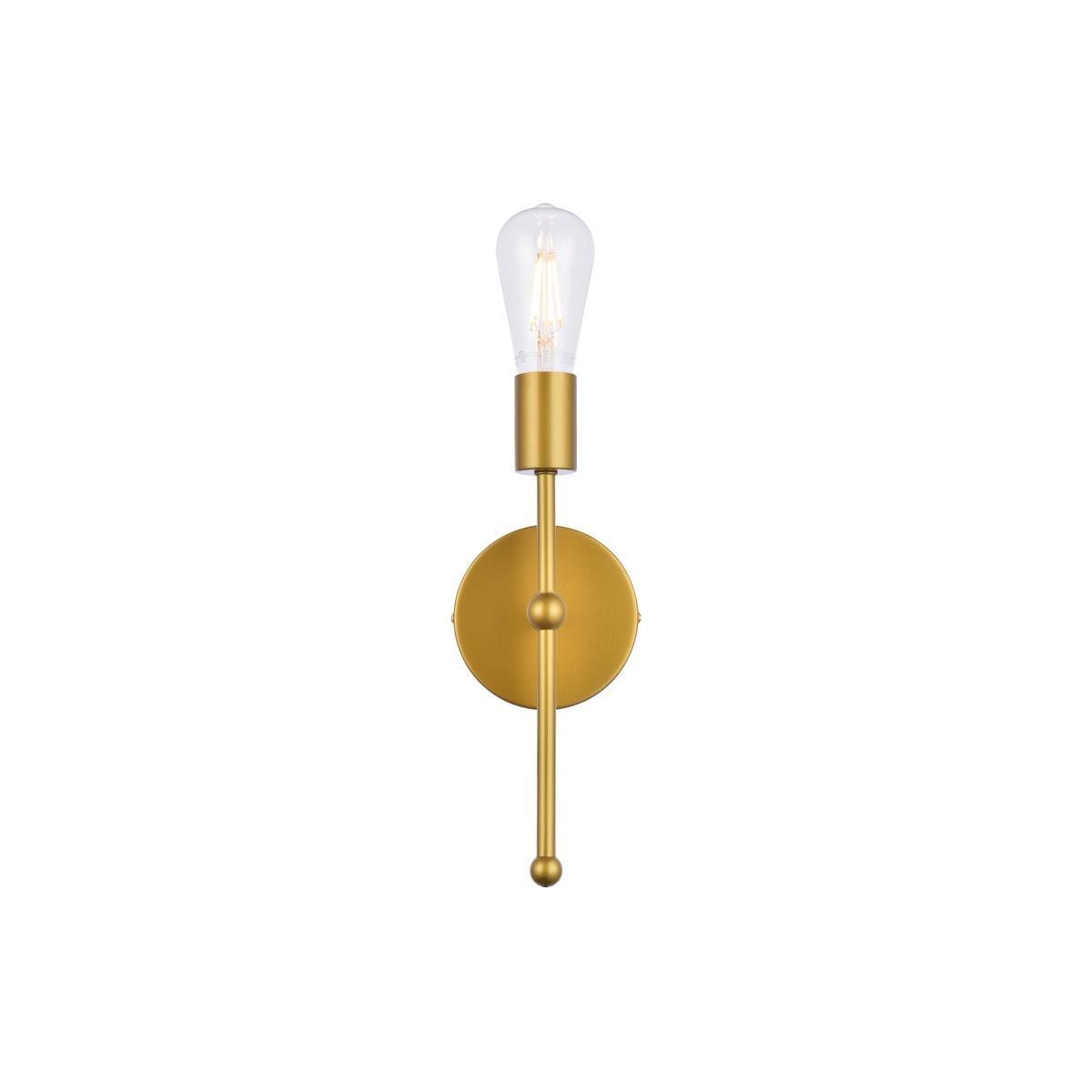 Elegant Lighting - Keely Wall Sconce - LD2356BR - Canada Light Shop