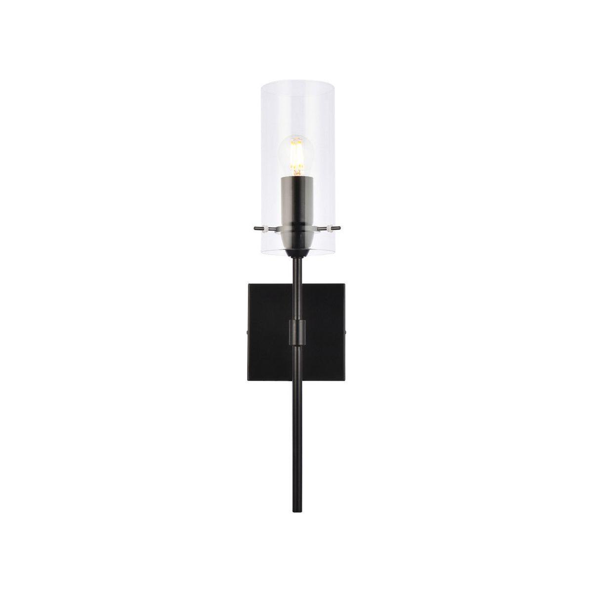 Elegant Lighting - Elsreth Wall Sconce - LD2361BK - Canada Light Shop