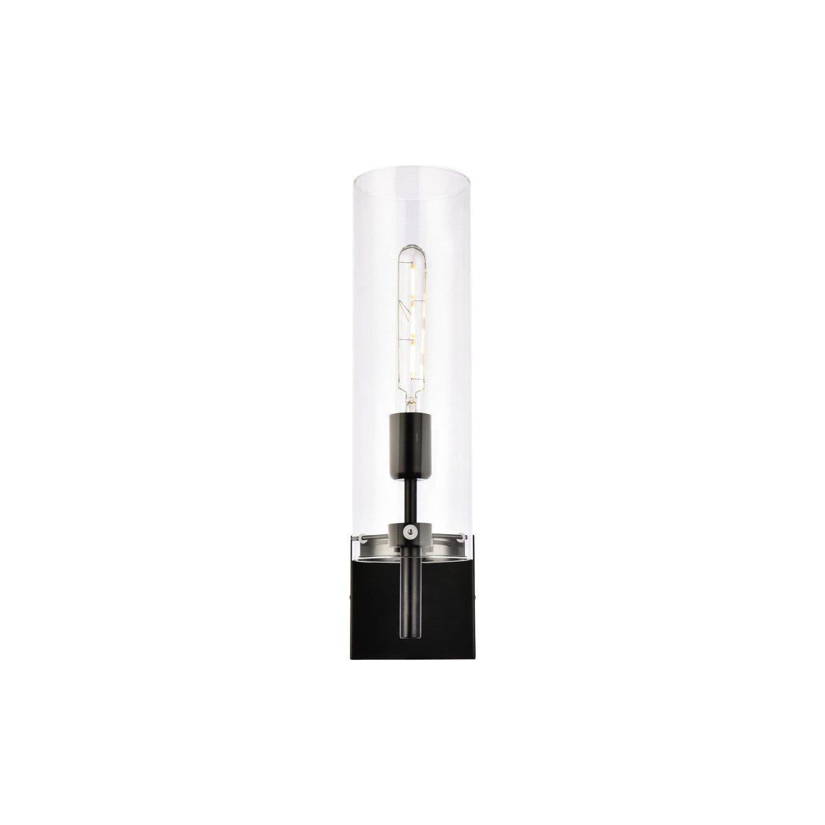 Elegant Lighting - Savant Wall Sconce - LD2362BK - Canada Light Shop