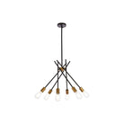Elegant Lighting - Lucca Pendant - LD640D23BRK - Canada Light Shop