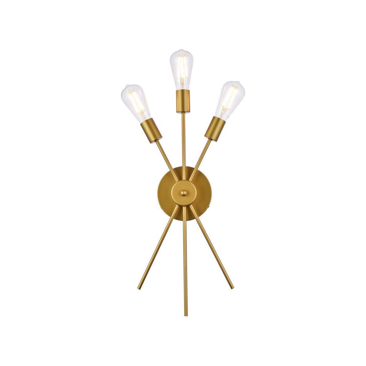 Elegant Lighting - Lucca Bath Sconce - LD640W10BR - Canada Light Shop