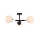 Elegant Lighting - Briggs Flush Mount - LD649F26BK - Canada Light Shop