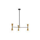 Elegant Lighting - Cade Pendant - LD650D34BRK - Canada Light Shop