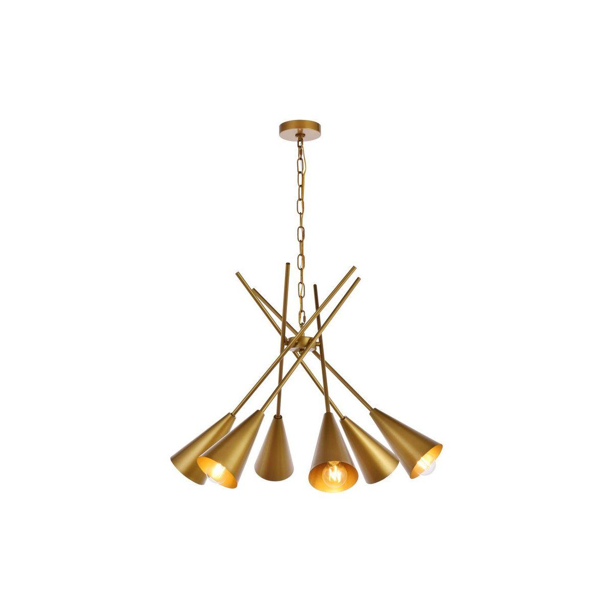 Elegant Lighting - Casen Pendant - LD651D32BR - Canada Light Shop