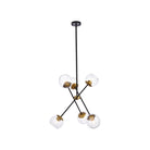 Elegant Lighting - Axl Pendant - LD656D24BRK - Canada Light Shop