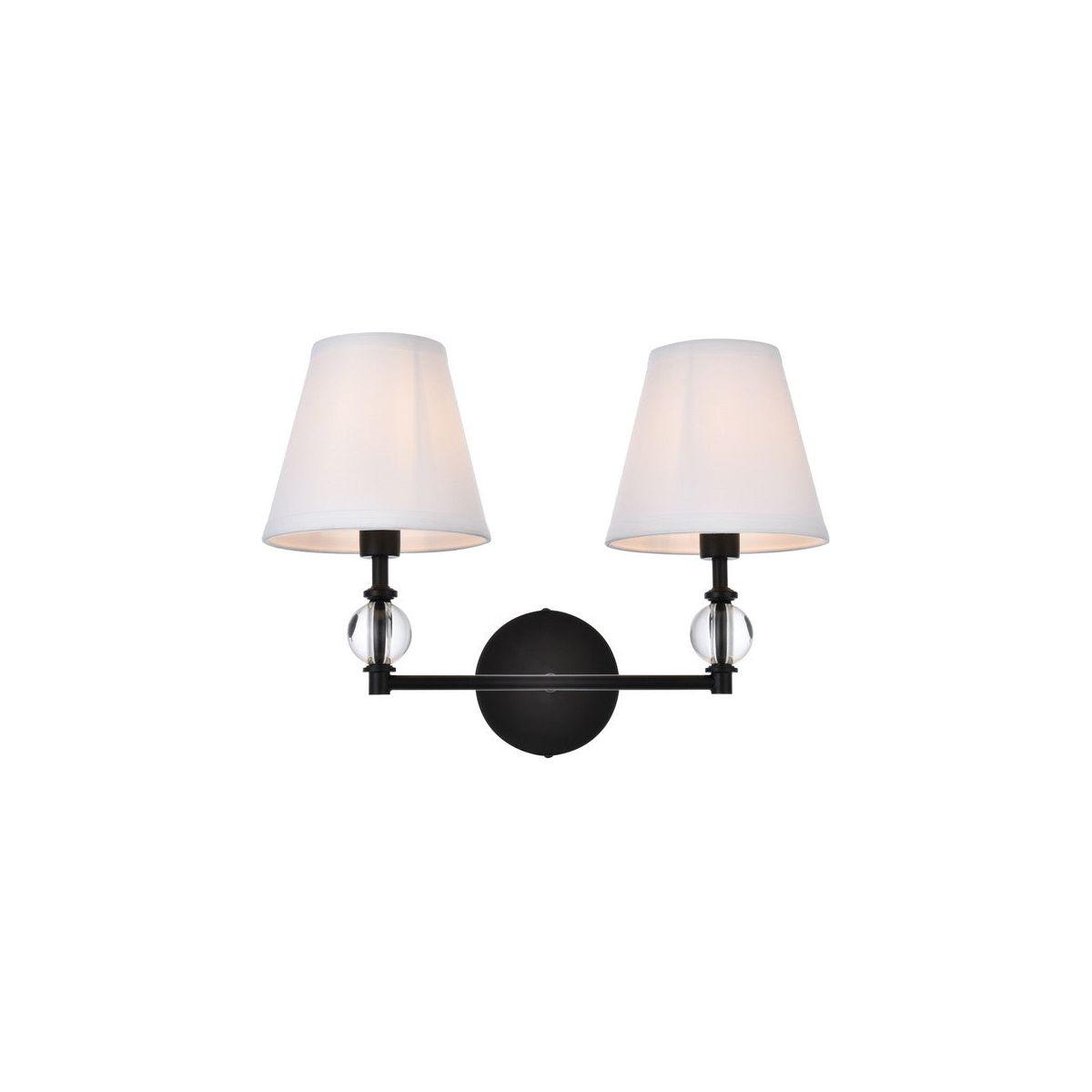 Elegant Lighting - Bethany Bath - LD7022W15BK - Canada Light Shop