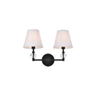 Elegant Lighting - Bethany Bath - LD7022W15BK - Canada Light Shop