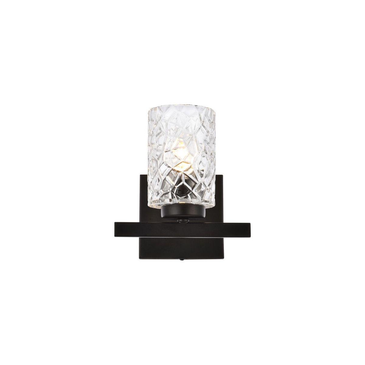 Elegant Lighting - Cassie Bath Vanity - LD7025W7BK - Canada Light Shop