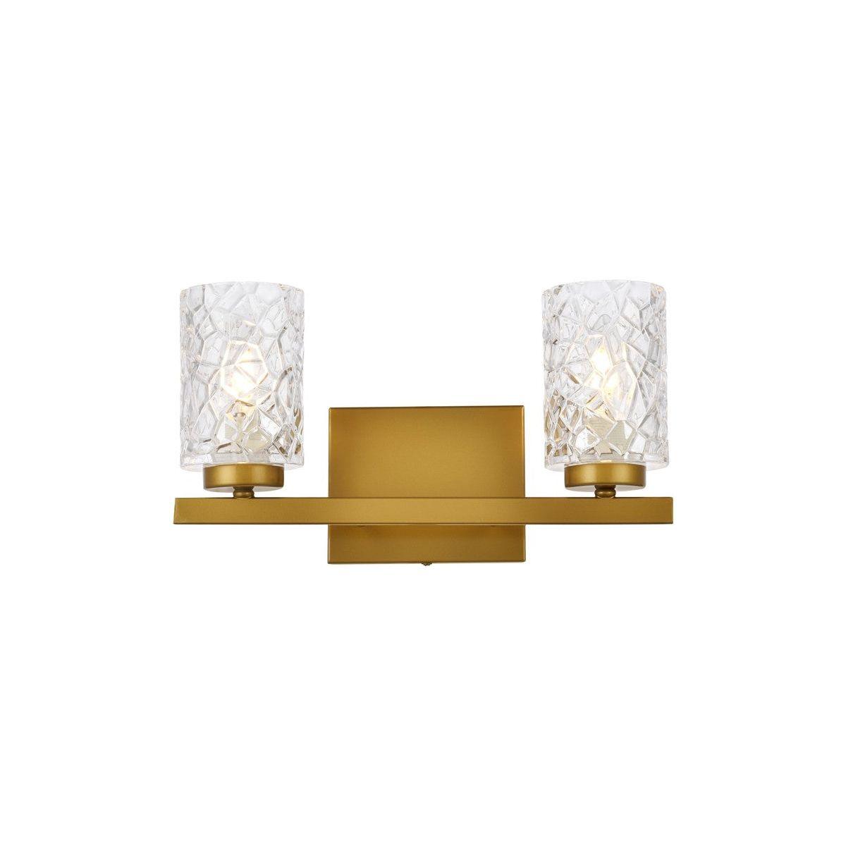 Elegant Lighting - Cassie Bath Vanity - LD7026W14BR - Canada Light Shop
