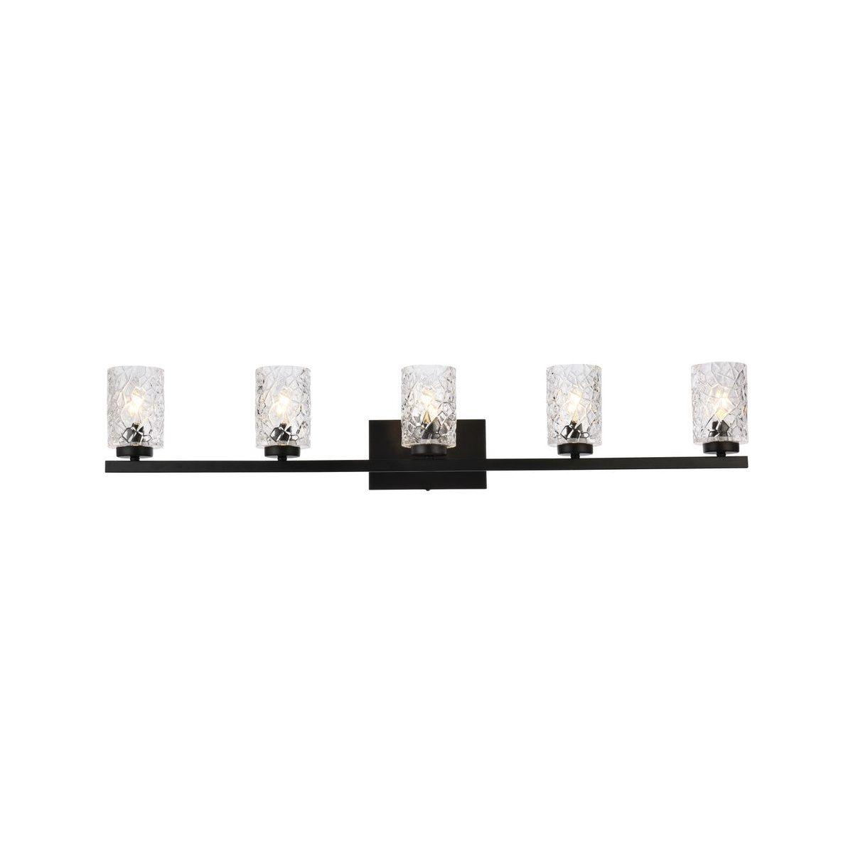 Elegant Lighting - Cassie Bath Vanity - LD7029W41BK - Canada Light Shop