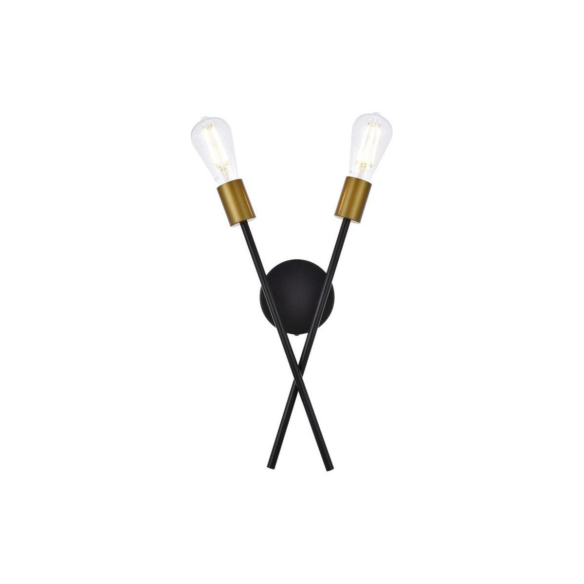 Elegant Lighting - Armin Wall Sconce - LD7053W7BRB - Canada Light Shop