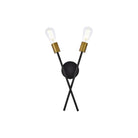 Elegant Lighting - Armin Wall Sconce - LD7053W7BRB - Canada Light Shop