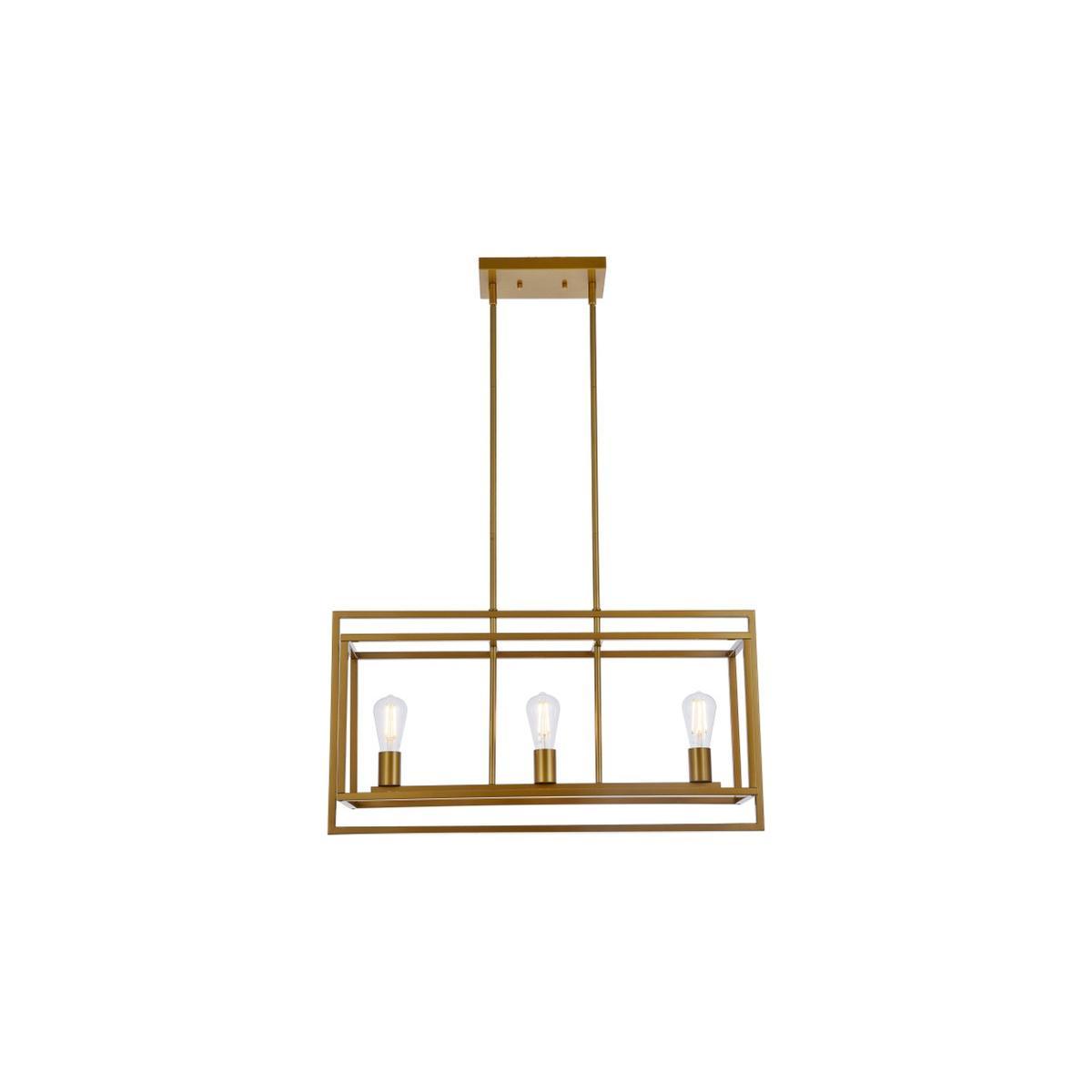 Elegant Lighting - Voir Pendant - LD7056D32BR - Canada Light Shop