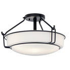 Kichler - Alkire Semi Flush Mount - 44085BK - Canada Light Shop