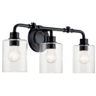 Kichler - Gunnison Bath - 45666BK - Canada Light Shop