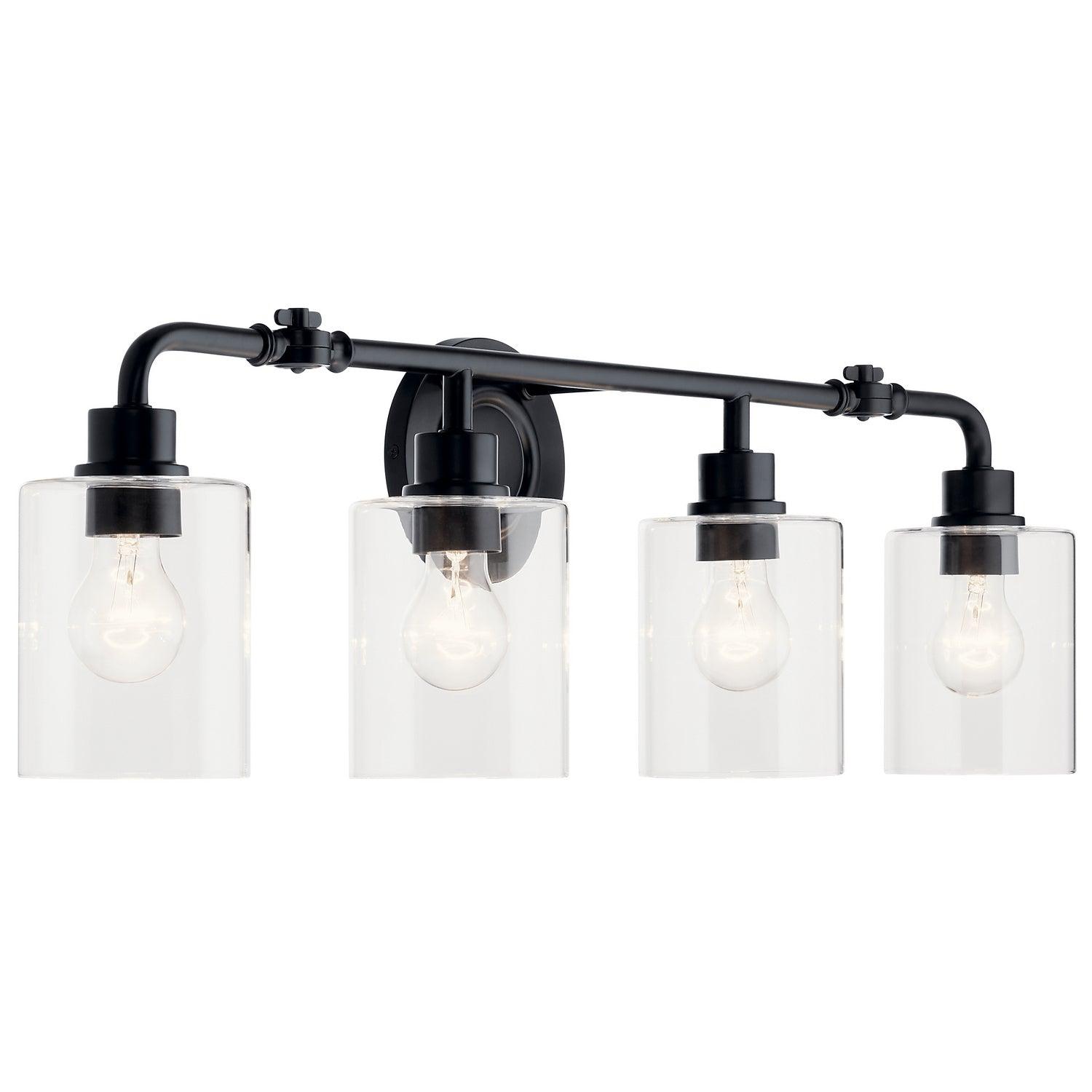 Kichler - Gunnison Bath - 45667BK - Canada Light Shop