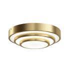 Kichler - Dombard LED Flush Mount - 84320CG - Canada Light Shop