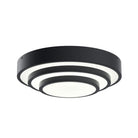 Kichler - Dombard LED Flush Mount - 84320MBK - Canada Light Shop