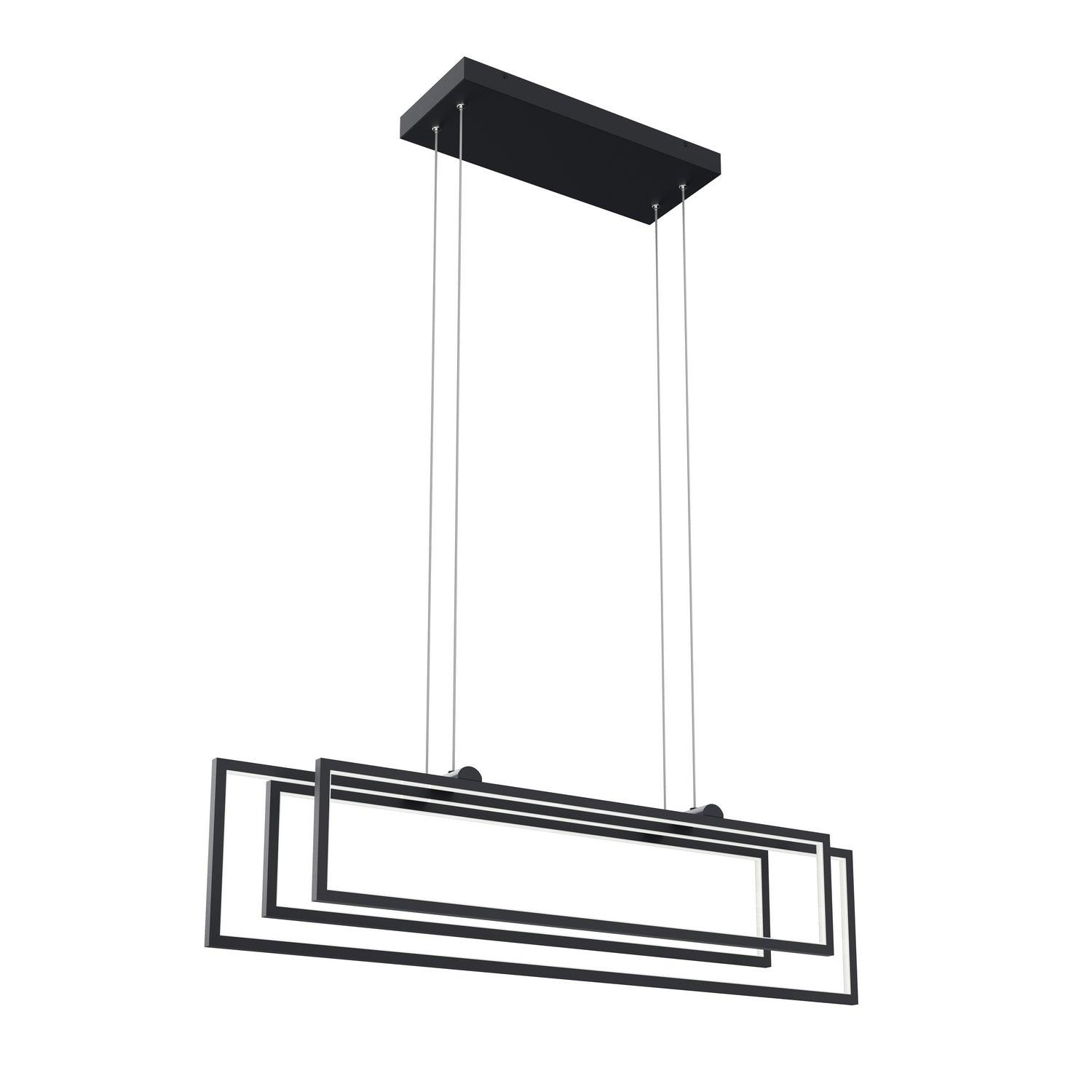 Kichler - Jestin LED Linear Chandelier - 84331 - 84322MBK - Canada Light Shop