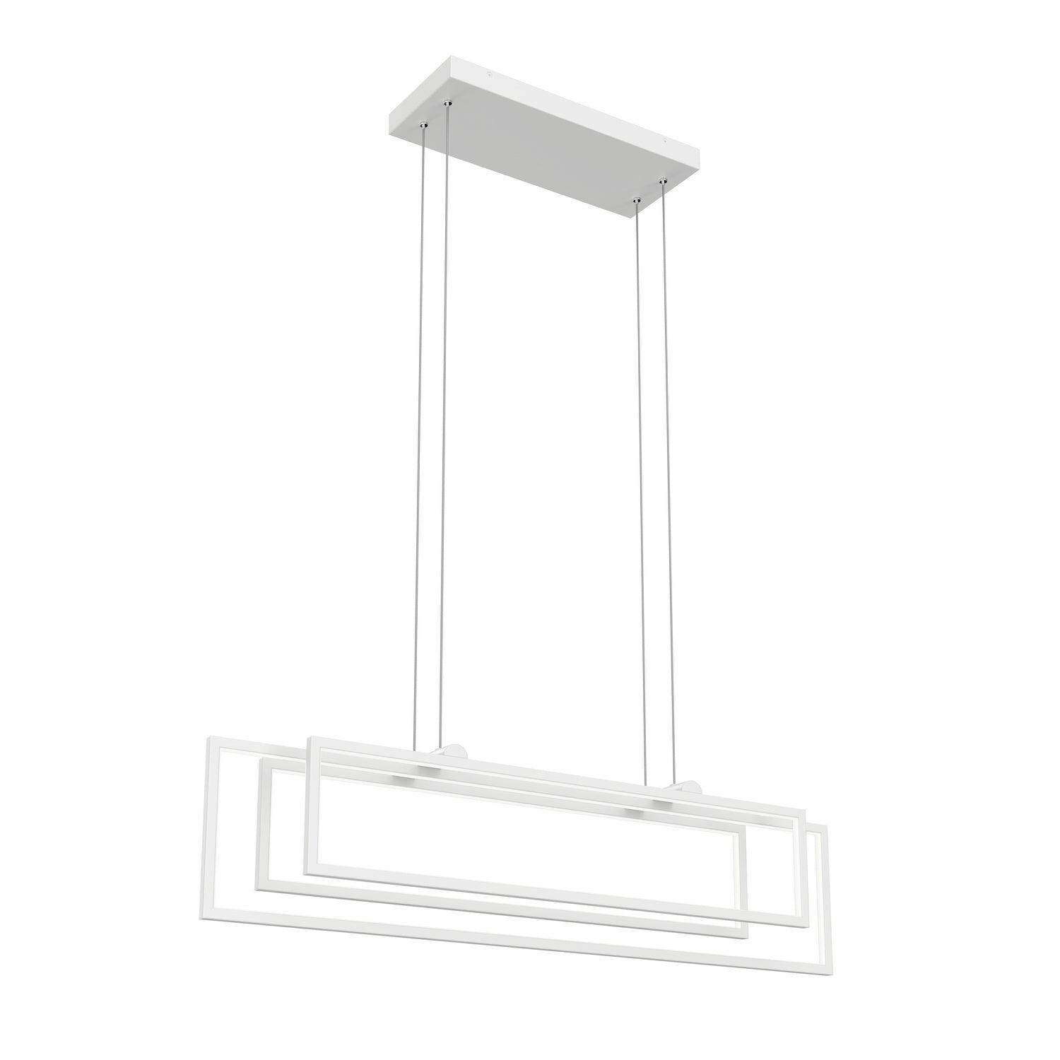 Kichler - Jestin LED Linear Chandelier - 84331 - 84322WH - Canada Light Shop