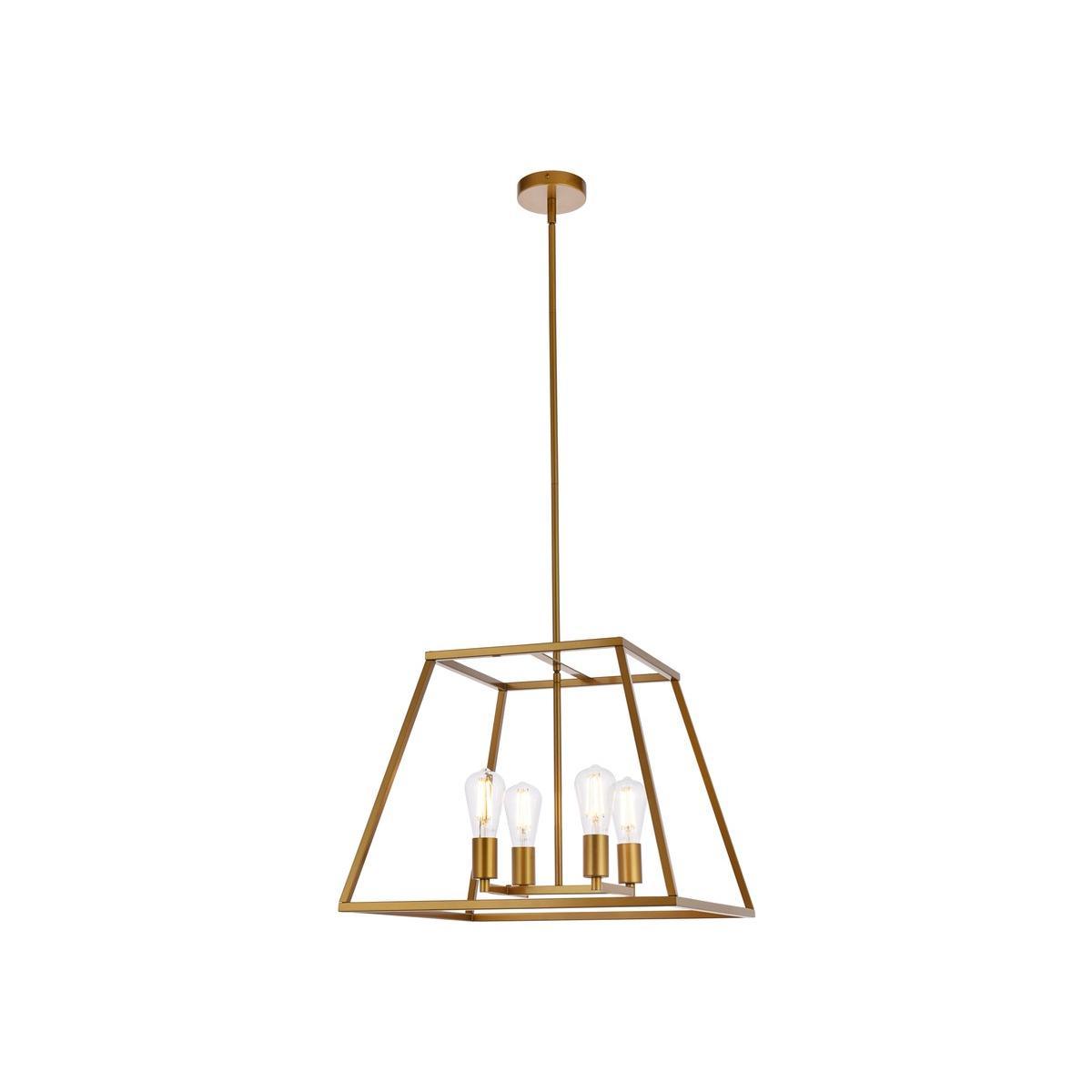 Elegant Lighting - Declan Pendant - LD720D20BR - Canada Light Shop
