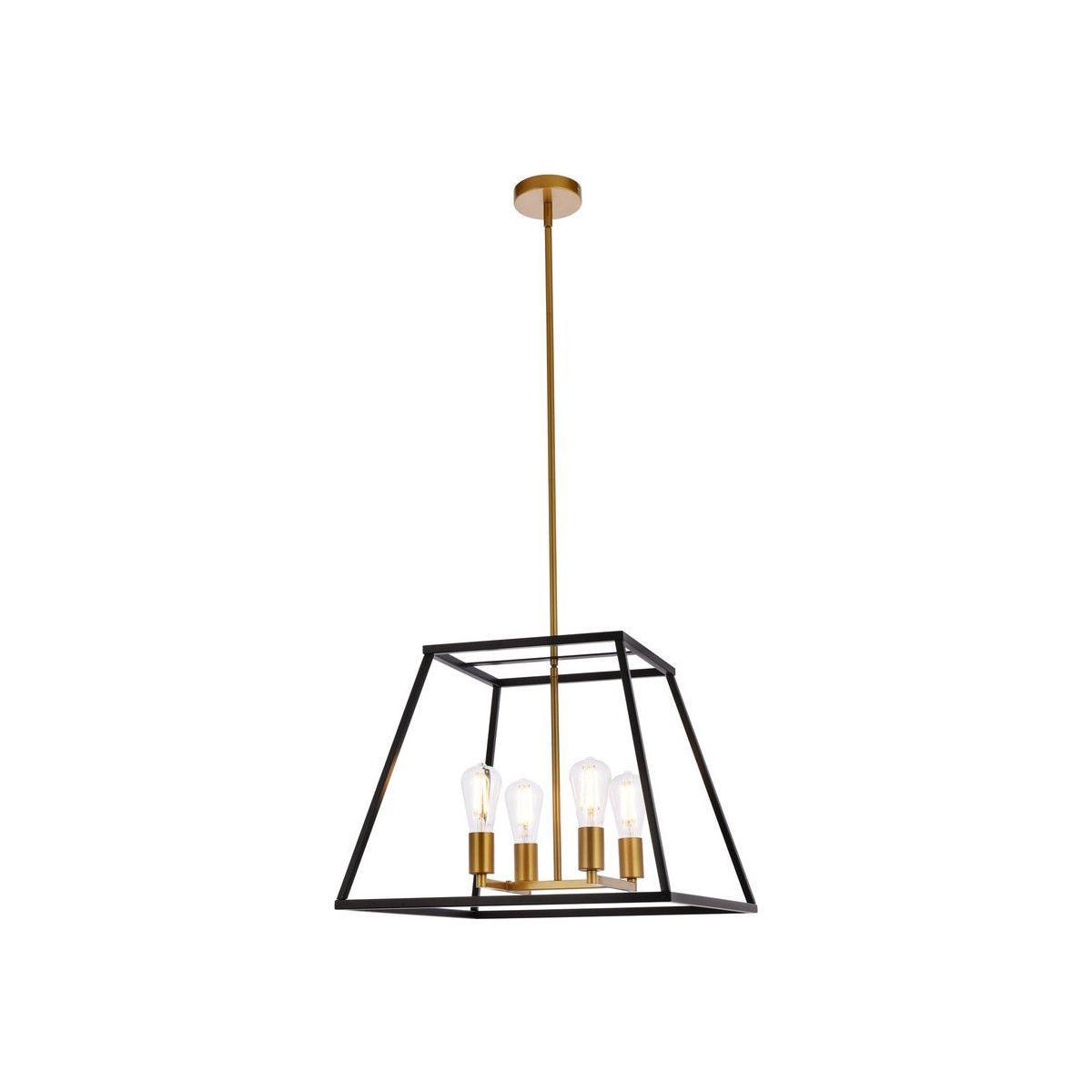 Elegant Lighting - Declan Pendant - LD720D20BRK - Canada Light Shop