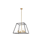 Elegant Lighting - Declan Pendant - LD720D24BRK - Canada Light Shop