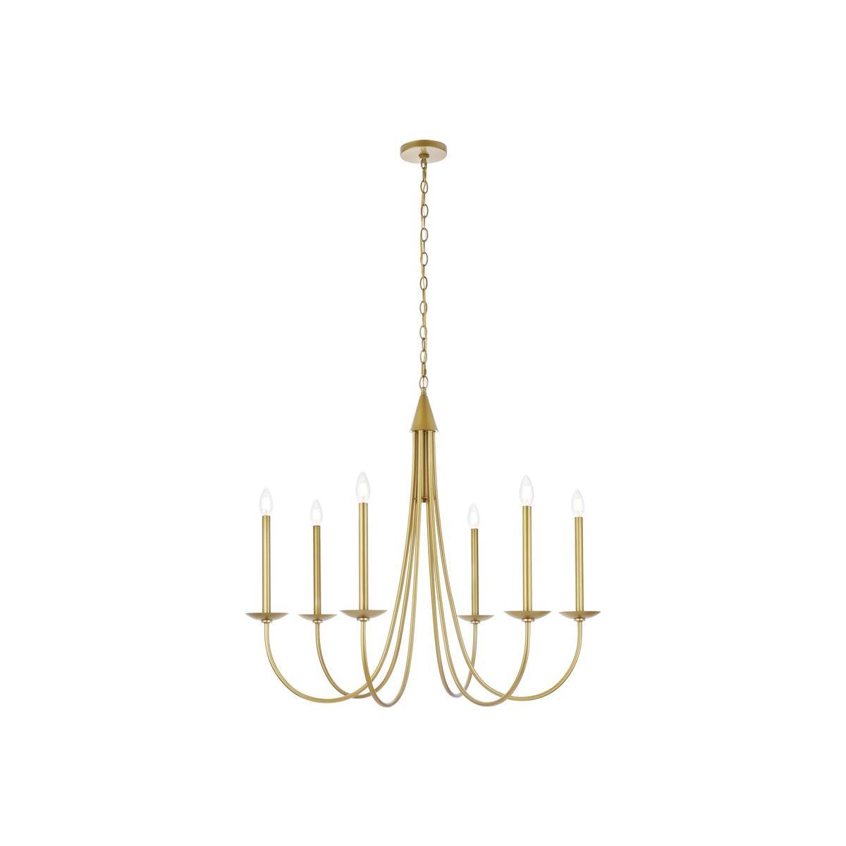 Elegant Lighting - Cohen Pendant - LD810D36BR - Canada Light Shop