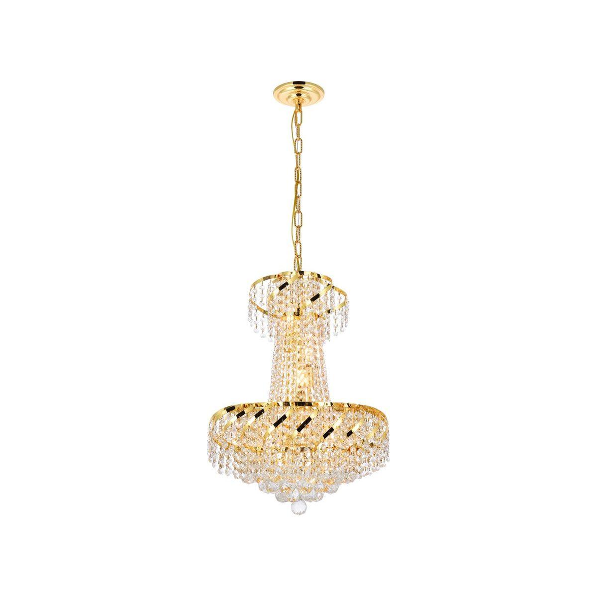 Elegant Lighting - Belenus Pendant - VECA1D18G/RC - Canada Light Shop